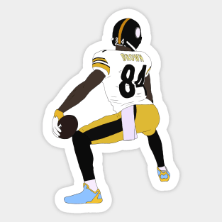 Antonio Brown Touchdown Celebration Sticker